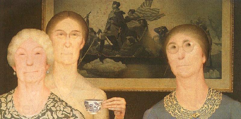 Grant Wood Daughters of the Revolution